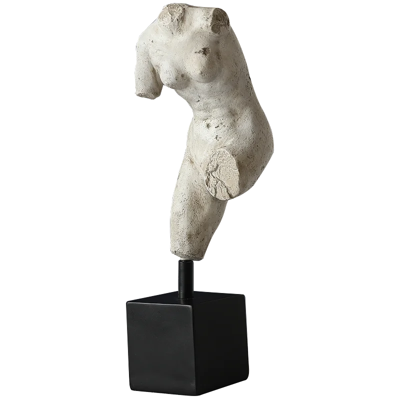 
European Style Nude Human Statue Home Decor Modern Sculpture Art Porch Figure Statue Garden Large Sculptures Resin Crafts 