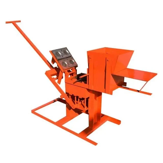 2-40 manual hand press mud earth block making machine Small clay brick machine