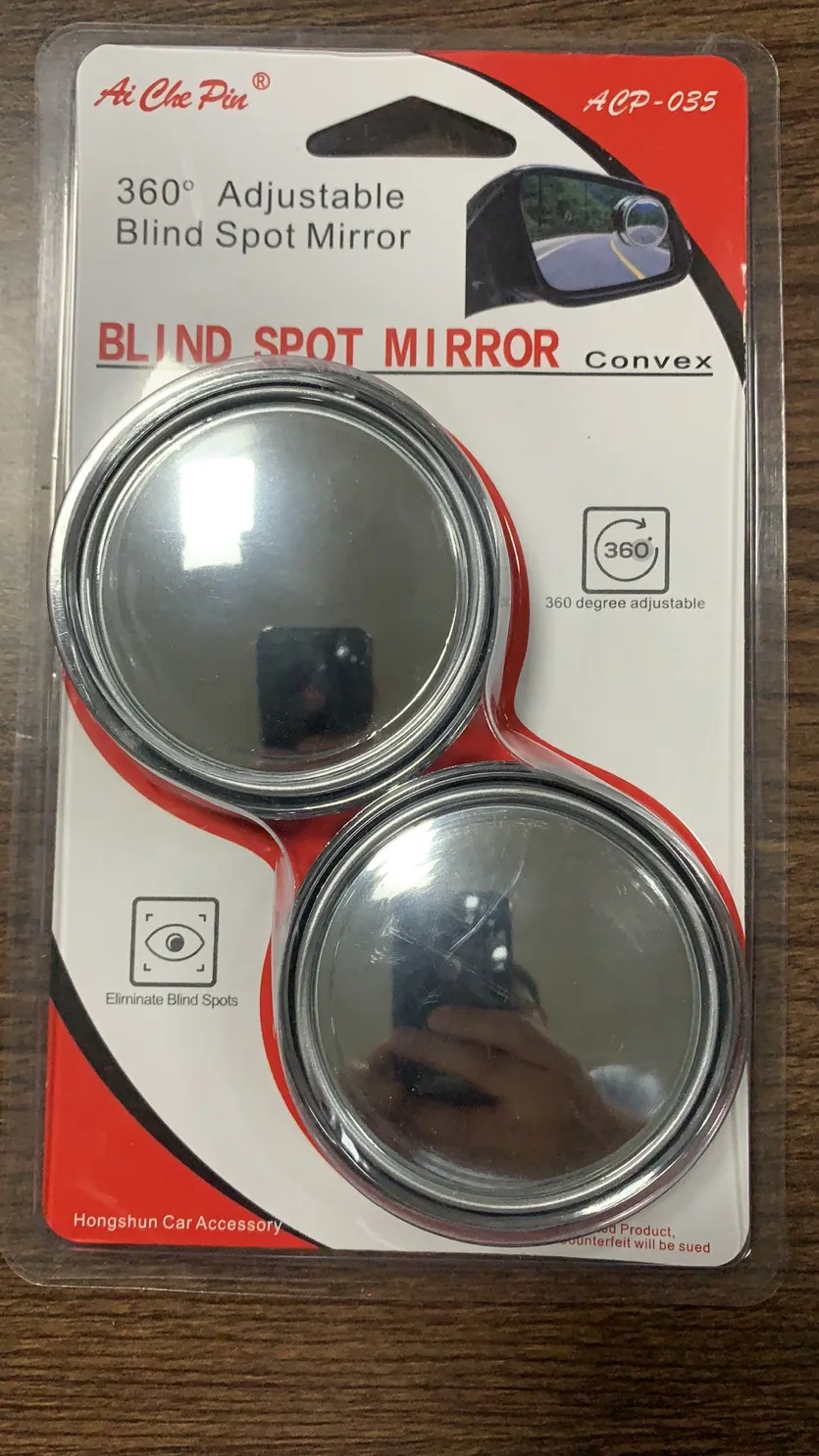 360 с широкоугольным объективом с углом обзора регулируемое вращение круглый HD выполненные с подключением к постоянному току зеркало заднего вида Зеркало для слепой зоны зеркало заднего вида