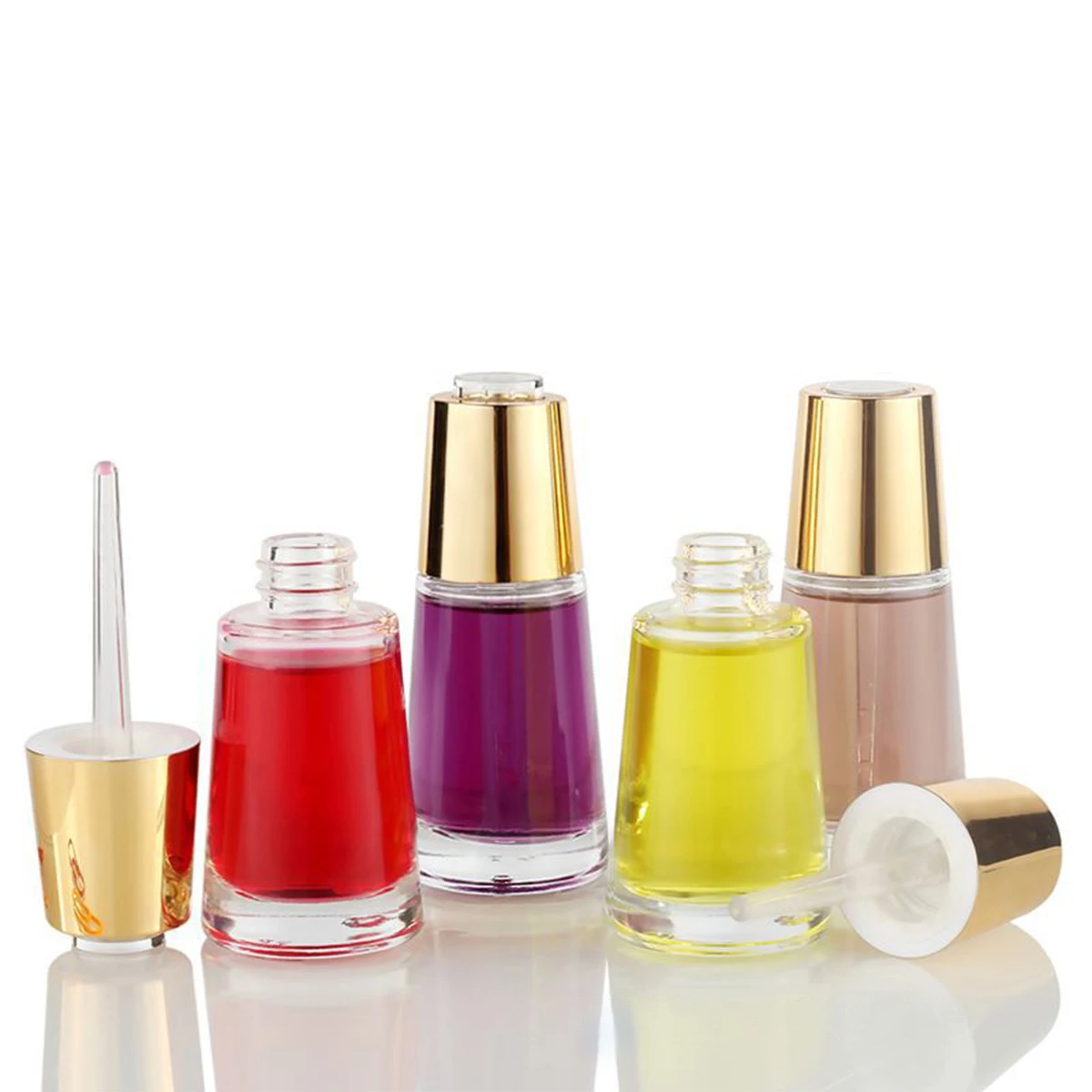 A059 Spot 50ml rotary pressing dropper stock liquid conical essence cosmetic packaging essential oil bottle