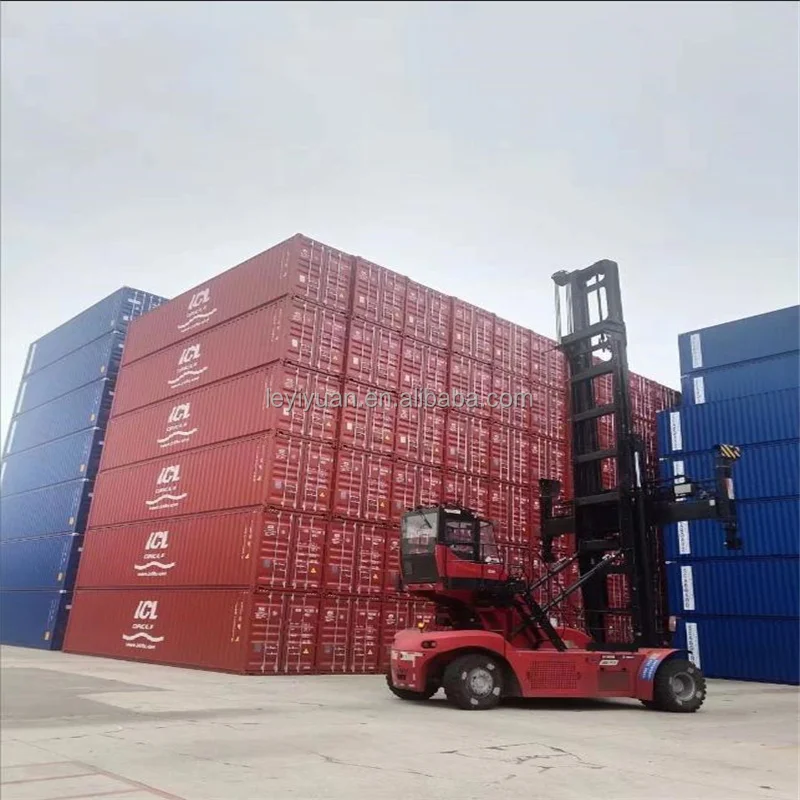 Used 40 ft 20 ft Cargo Shipping Containers Steel and Sandwich Panel Modified for Warehouse Use for Sale