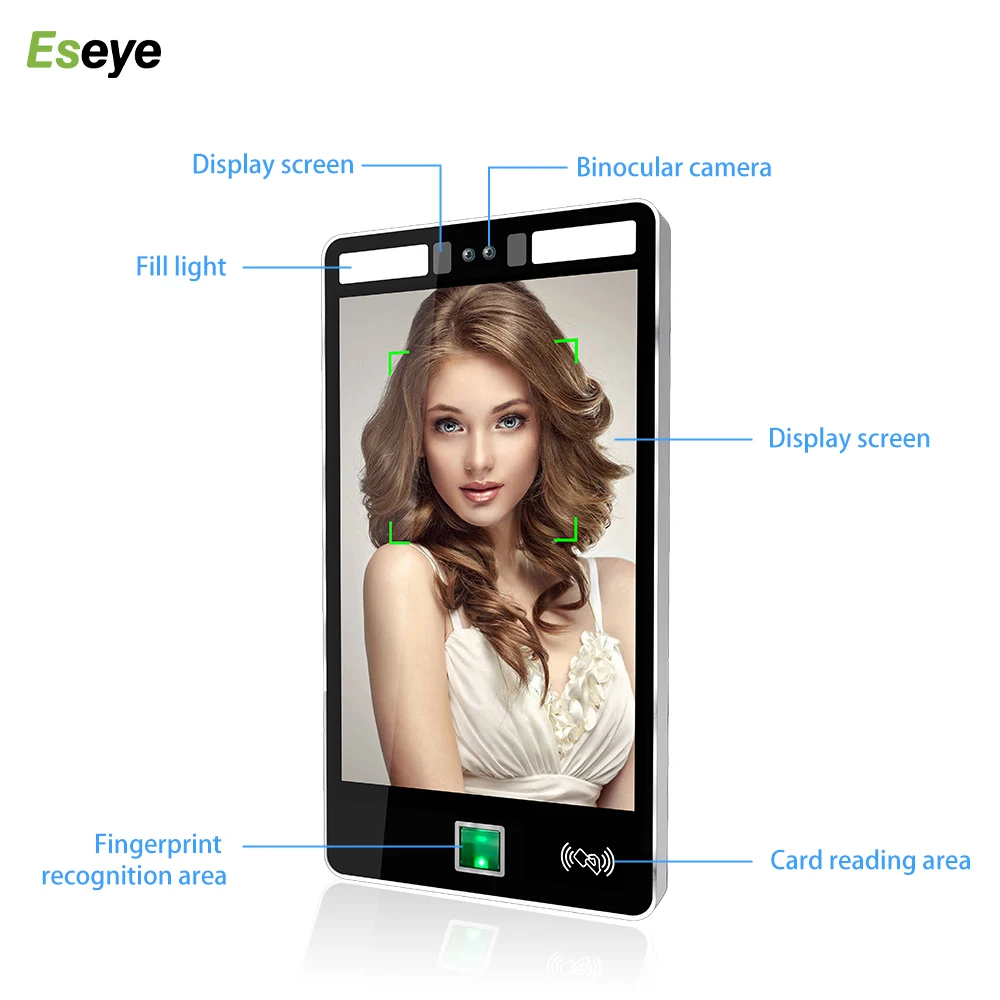 Eseye Biometric Facial Attendance System Face Recognition Terminal Cloud Access Controller Fingerprint Employee Attendance