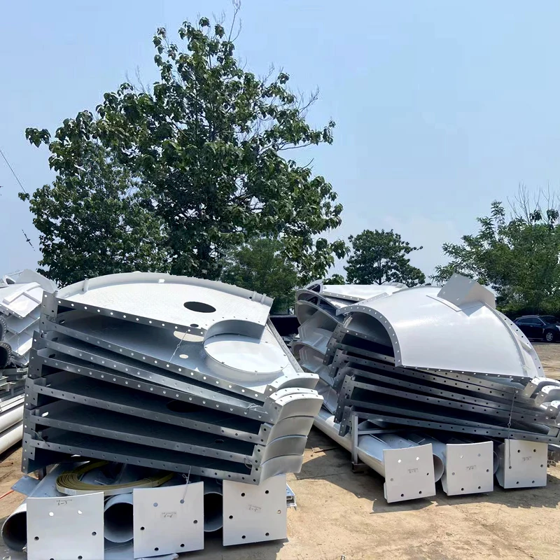 Thickened Vertical Large Concrete Mixing Station Cement Silo 200t
