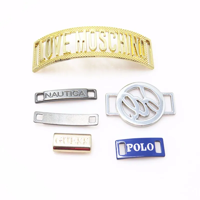 Модные многоцветные бирки для обуви