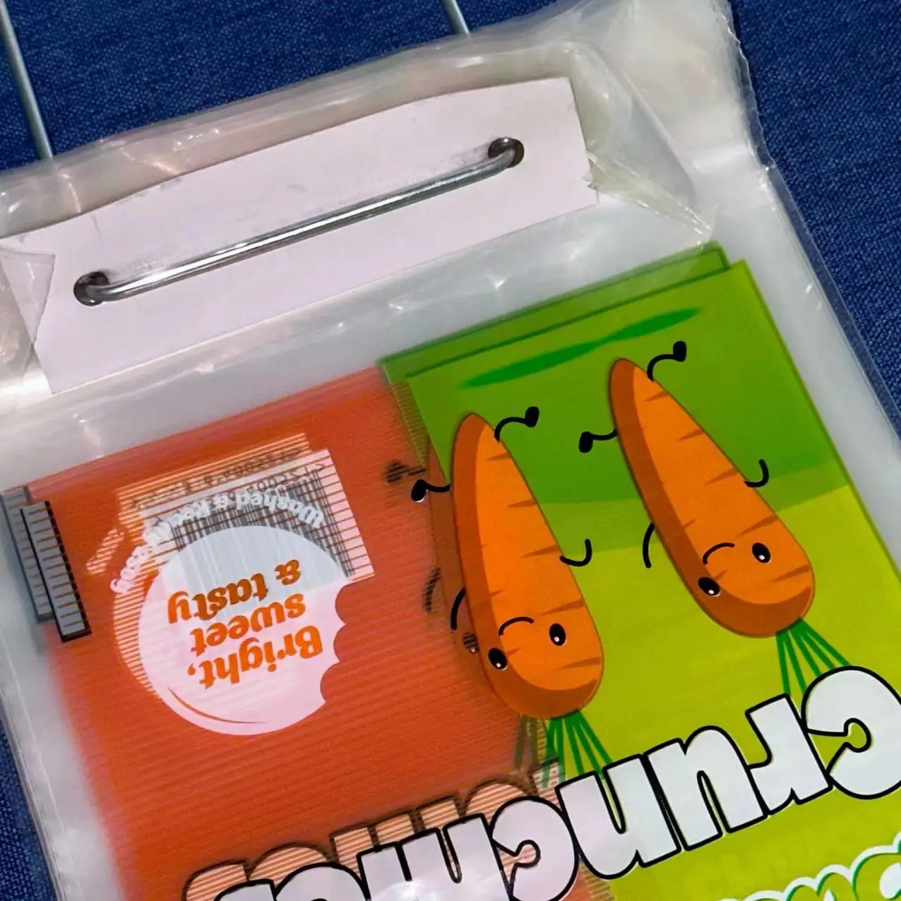 Китай настроить морковь и растительные продукты для хранения упаковки мешок на молнии