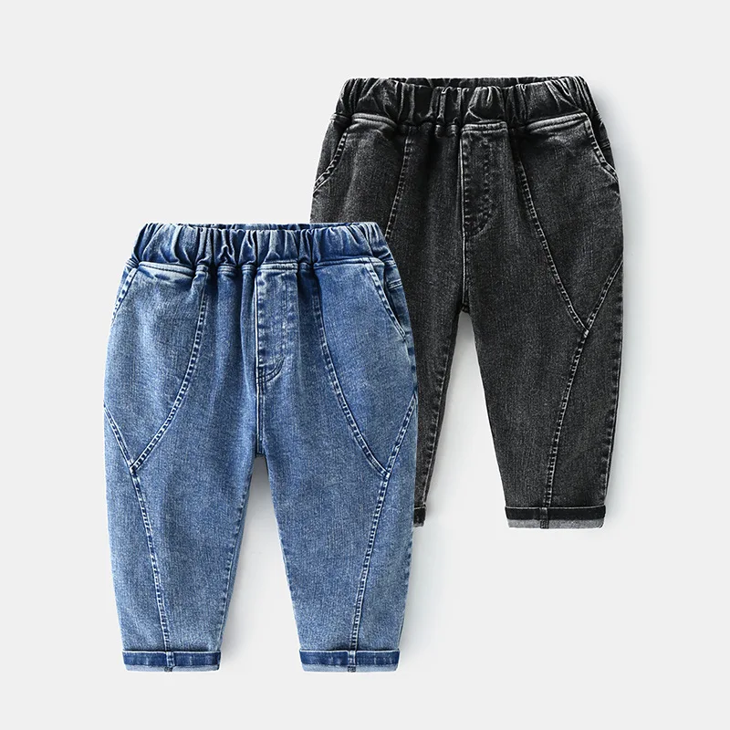 
factory made skinny fashion baby clothes stylish jeans pants for boys Baby boy long jeans 