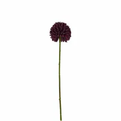 China wholesale 3 Heads Dahlia Chrysanthemum silk Artificial Flower for funeral wreaths