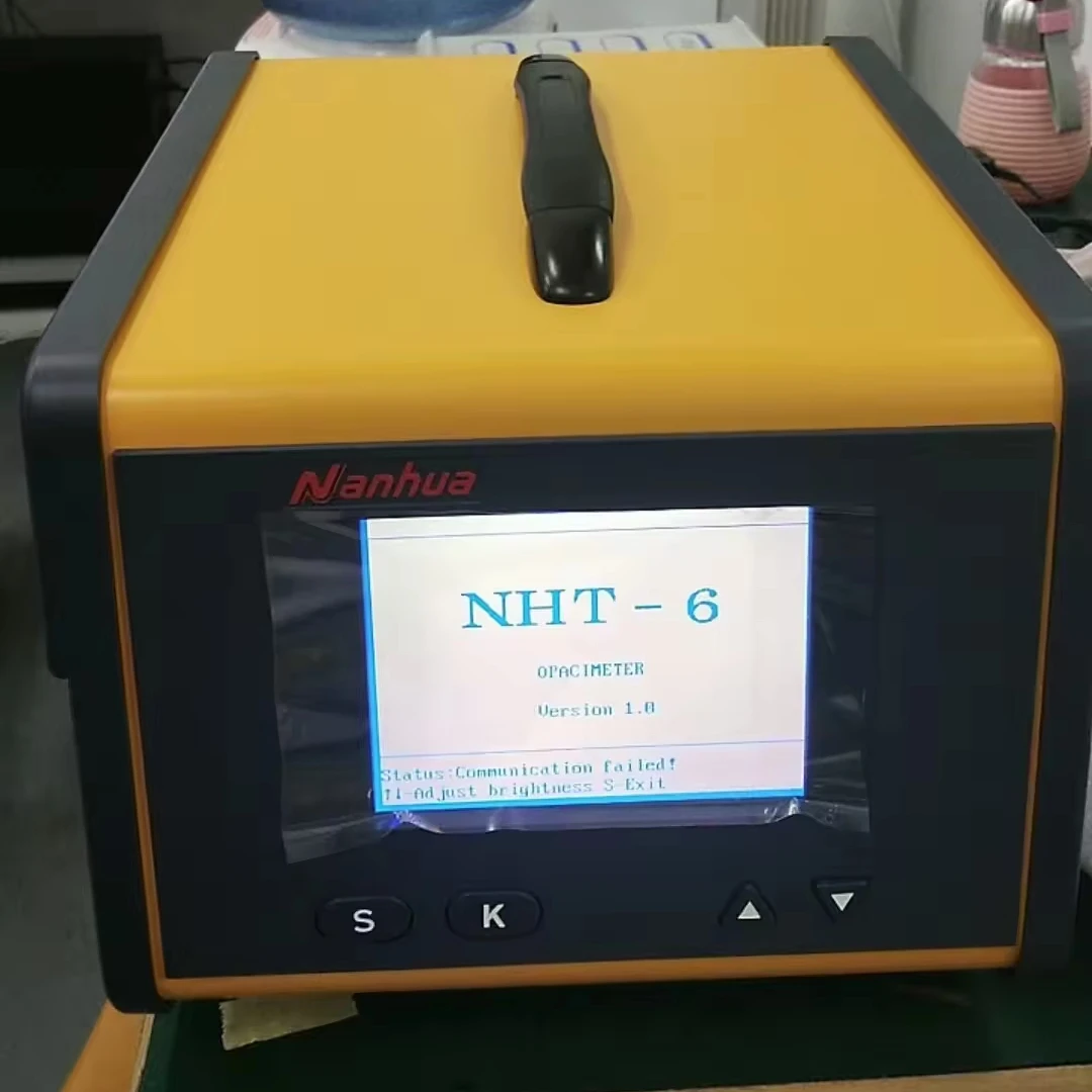 Newest 220V/110V Opacimeter Opacity Testing Equipment with printer Design Nanhua NHT-6 auto diesel exhaust emission gas analyzer