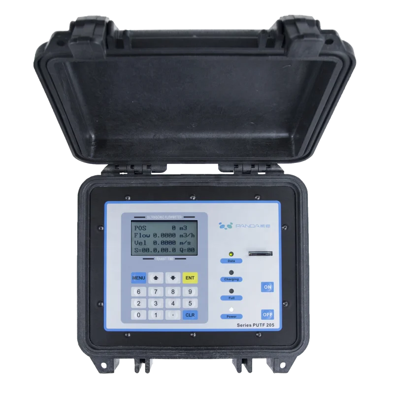 Battery-powered Digital Water Flow Meter Portable Ultrasonic Flow Meters