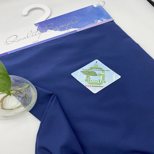 
100% RPET polyester 240T microfiber fabric 75D DTY 