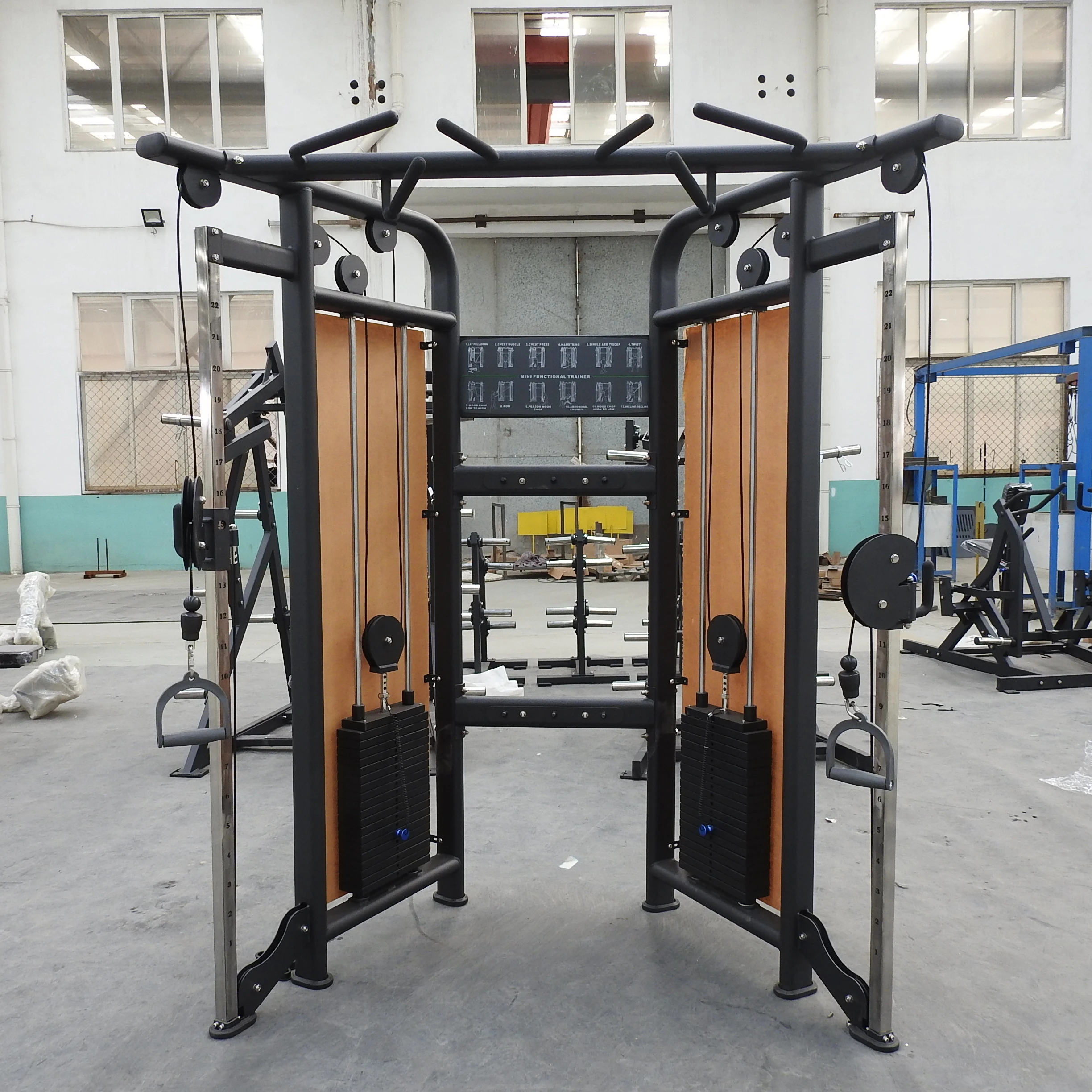 ZY9023 Commercial Fitness Equipment Gym Use Device Nice quality Strength Machine Dual Adjustable Pulley