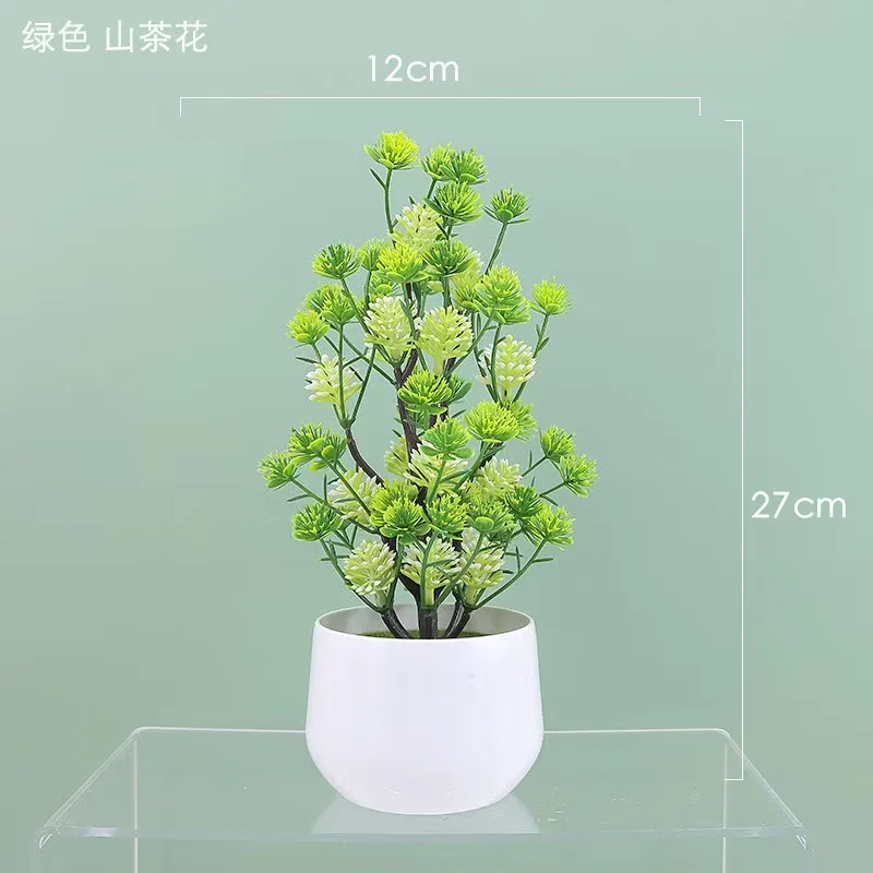 Artificial Flowers living room decoration home decoration plastic plant small potted plants