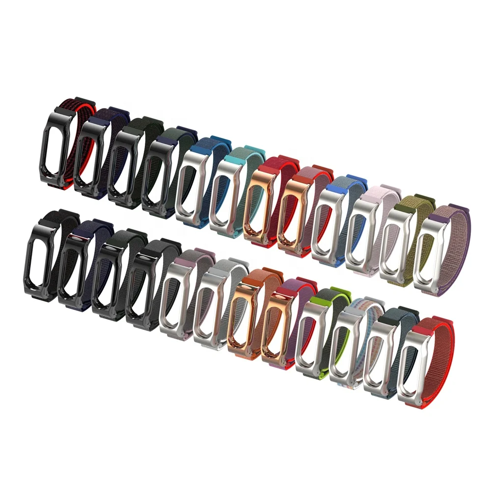 ODM Hold mi 20107 hot sale series seashell color smart watch bands for Mi band 2