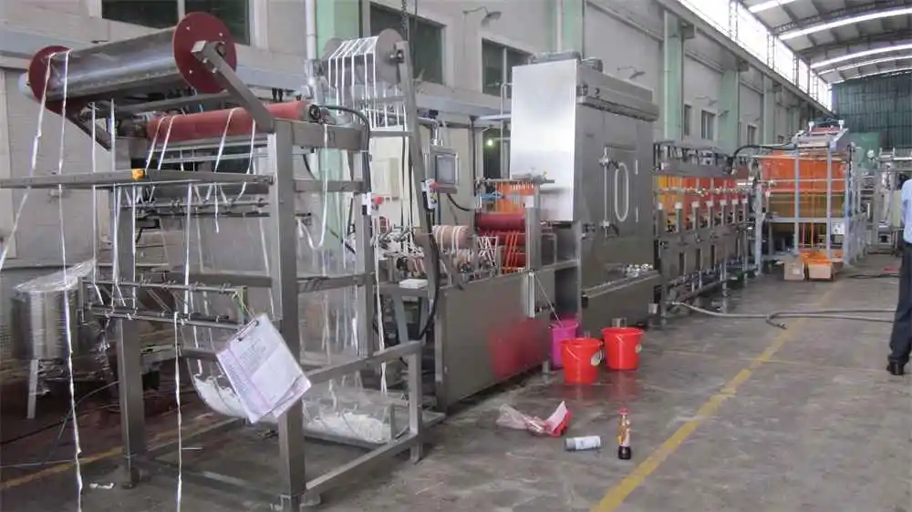 KINWAH Nylon underwear tapes Semi-automatic continuous dyeing machine
