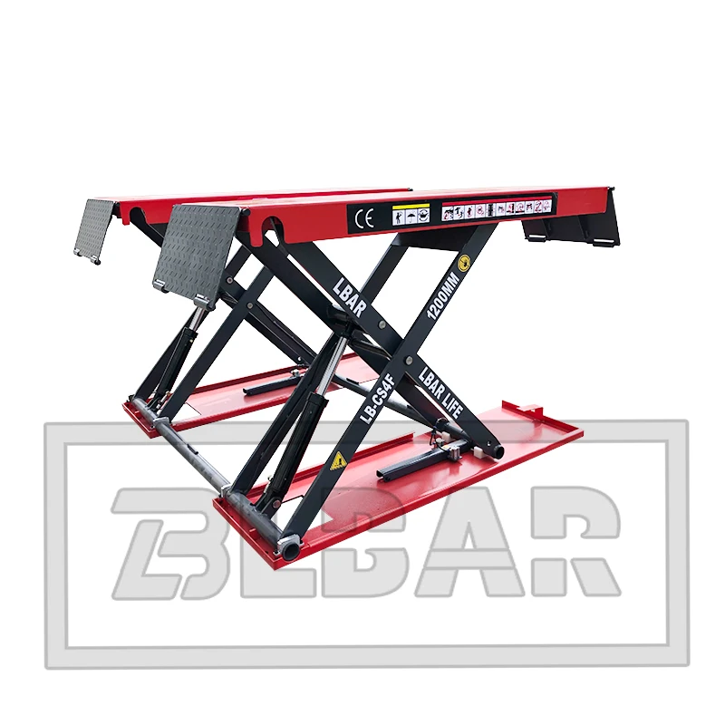 hydraulic auto lifts car lifting machine  scissor lift MID-RISE SCISSOR vehicle equipment 3tons