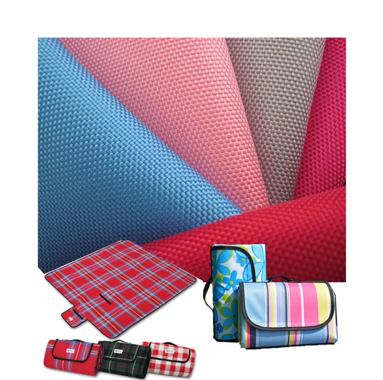 nylon taslan fabric waterproof 100 Polyester T400 oxford Fabric for backpack oxford 210t fabric