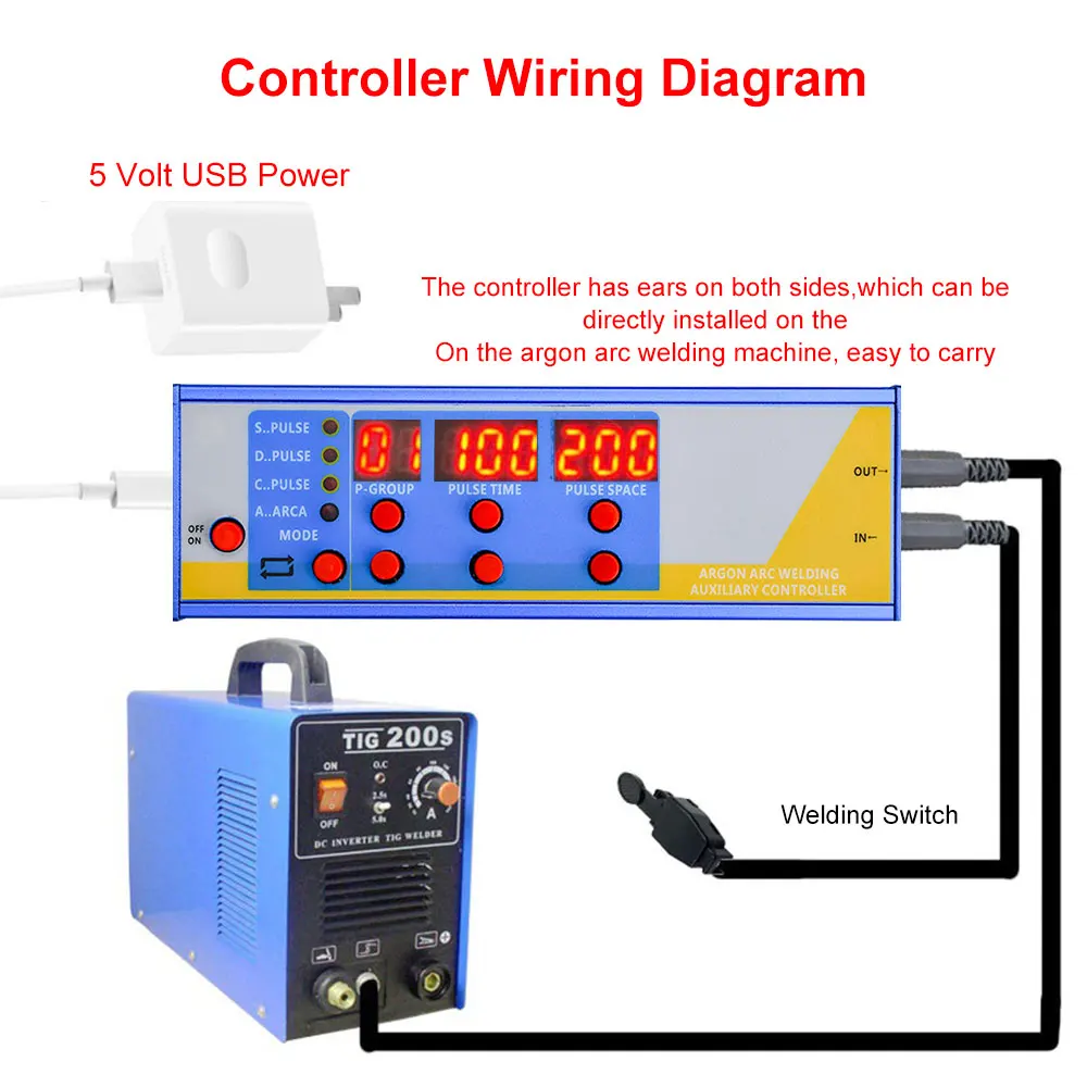 TIG Welding Modified Cold Welding Machine Controller Argon Arc