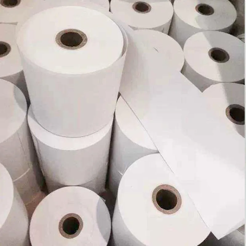 Бумага Yulu для кассового аппарата, бумага для печати, термальная бумага для чеков, рулоны бесплатно, 100% целлюлоза древесины, 47 г-55 г, ISO9001 Yulu652