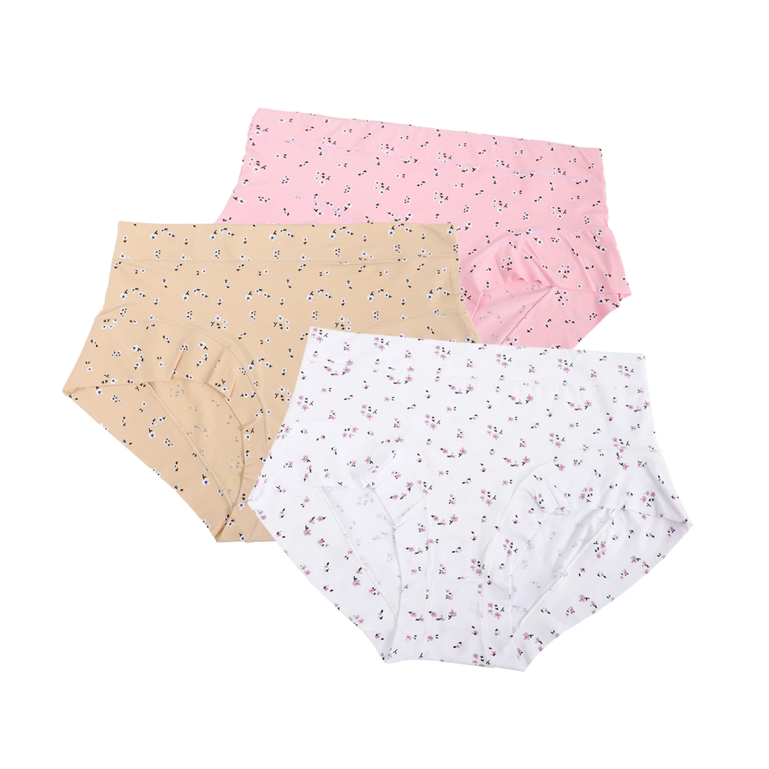 Russian  female style ladies plus size polyester panties sexy 3x mommy  high cut briefs UOKIN A1627