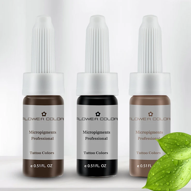 Jidragon OEM Manufacturer Resin Color Lip Eye Liquid Permanent Makeup Pigment Microblading Cosmetic Tattoo Ink Permanent Makeup Pigment