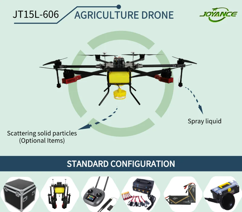 dron de fumigacion de 15L/dron para fumigar with smart agriculture sensors/rc drone sprayer made in China