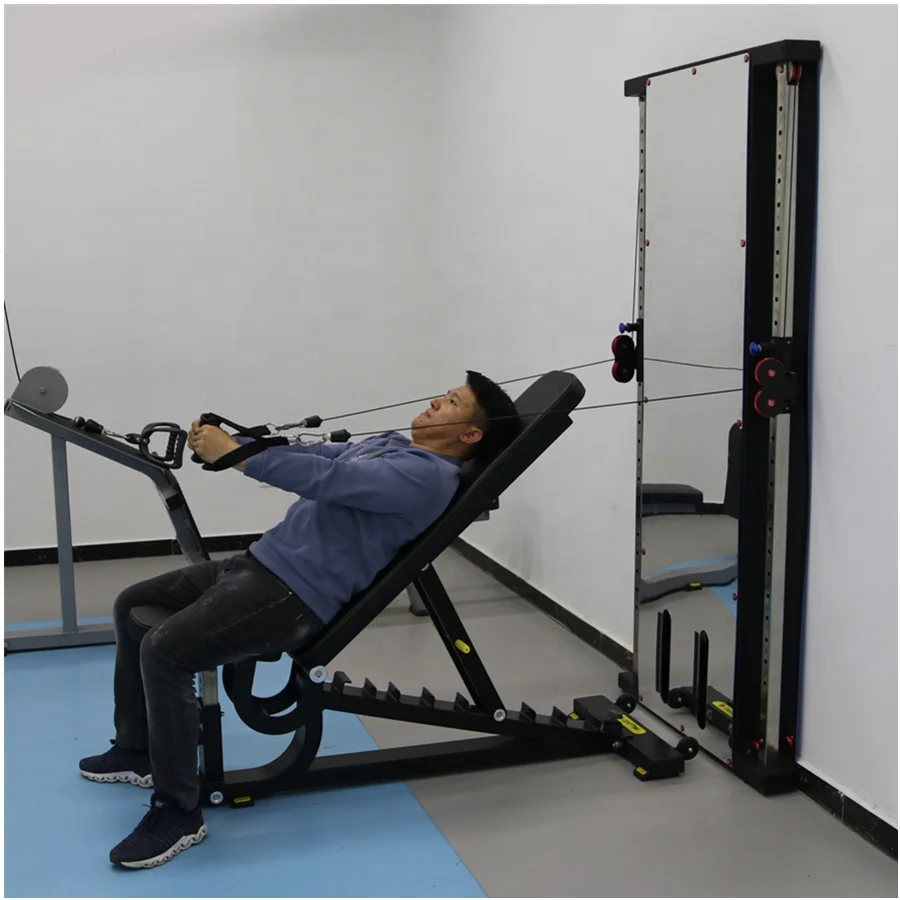 2020 New Design with stock Wall Mounted Dual Cable Multi Functional Trainer