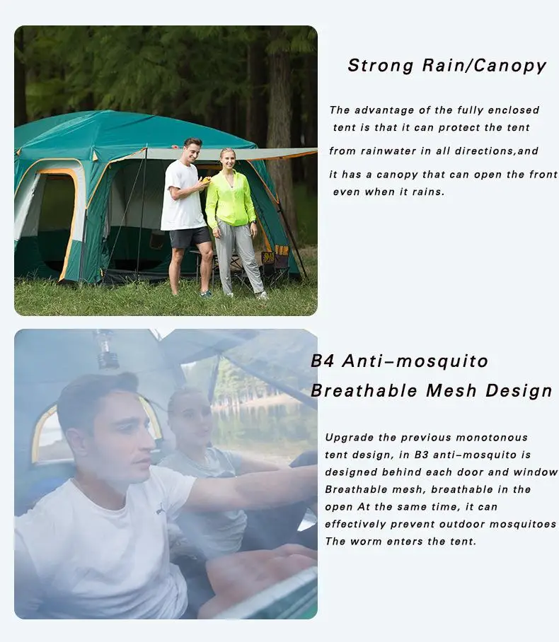 Hot Sale Tipi Buy Light Weight Luxury Largest Dome Tents Glamping 8 Person Outdoor Family Camping Tent For Camping Sale