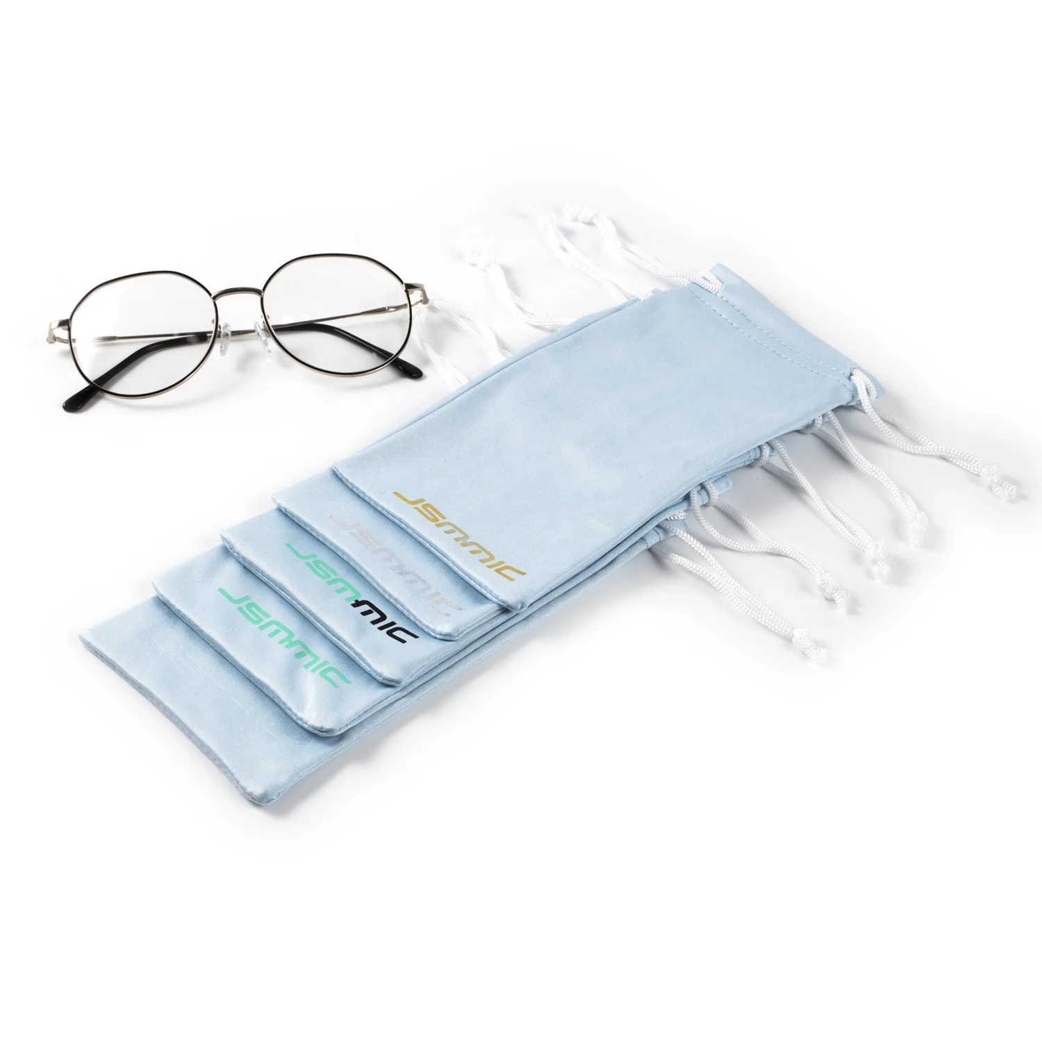 custom customized microfiber eyeglass eye glasses glass cloth bag sunglasses pouch packaging eyeglasses cases & bags