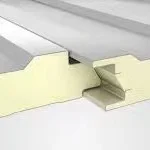 Building Materials Lightweight Thermal Insulation Roof Corrugated Board Design PU polyurethane sandwich Panel