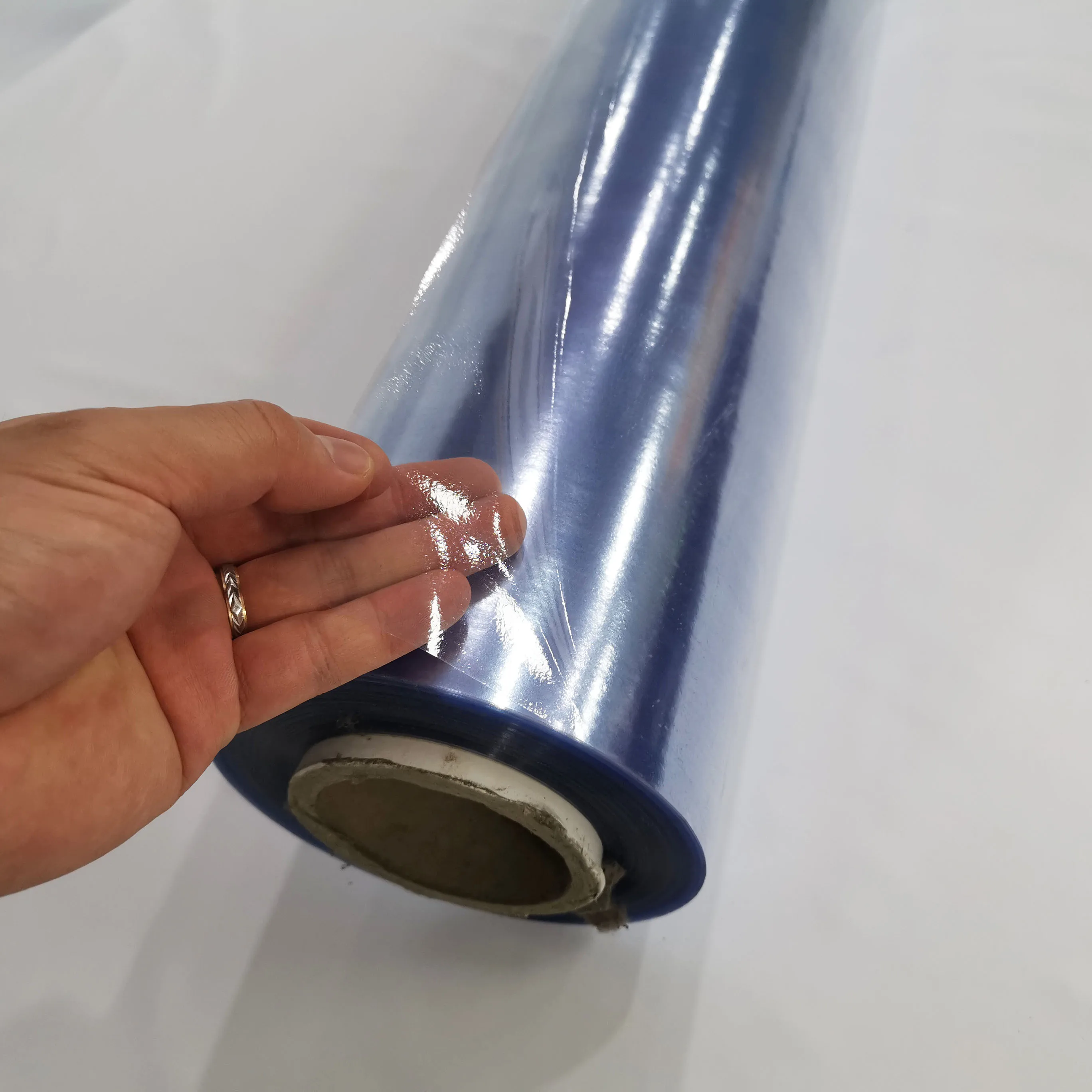 Normal clear PVC soft film factory price good quality plastic PVC roll