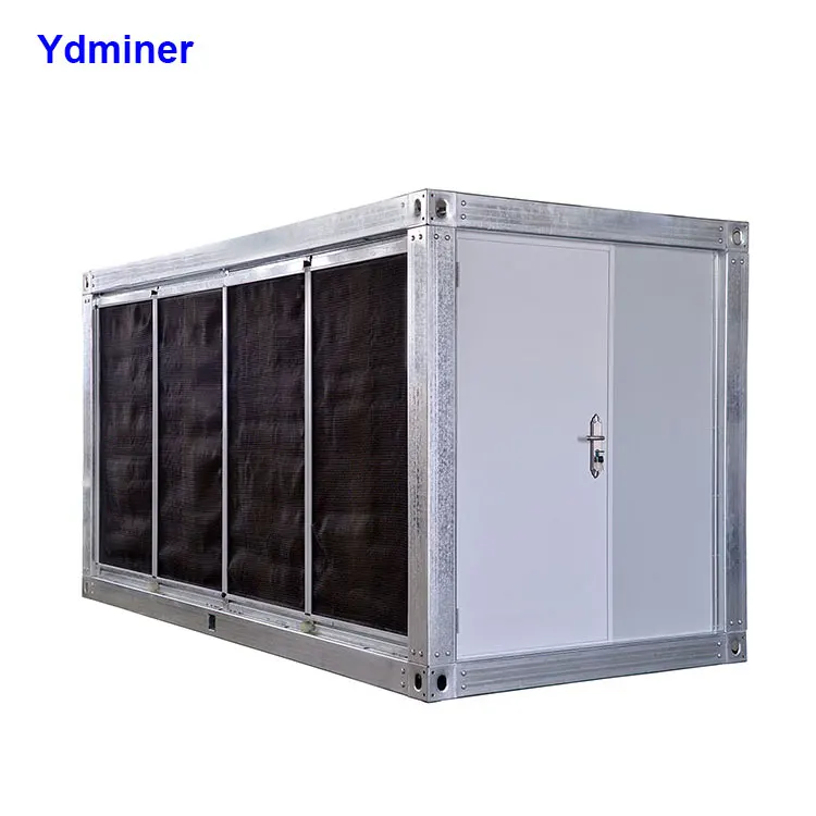 Ydminer 40 футов btc шахтный контейнер для горнодобывающей промышленности блок модуля фермы