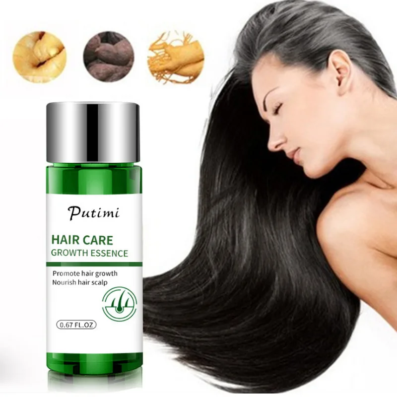 
QQLR 2021 Private Label Private Label 100% Natural Formula Nourishing Scalp Hair Growth Oil Serum Hair Loss Treatment 