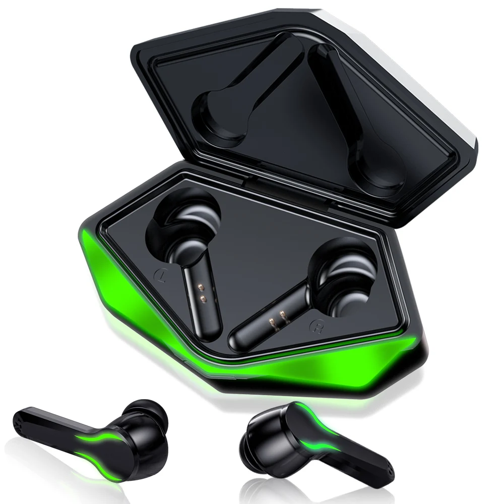 Игровые наушники с переключателем холла TWS Bluetooth микрофоном беспроводная