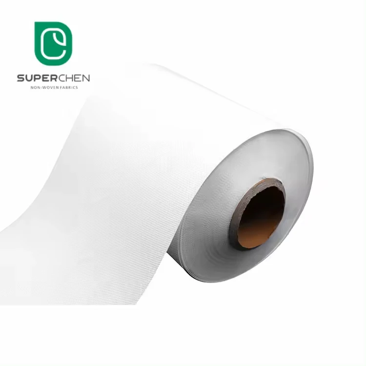 Factory supply RPET 100% recycled waterproof GRS Certificate nonwoven fabric  RPET fabric eco friendly