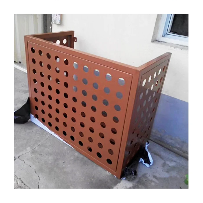 Oem Customize Multi Scene Use Of Outdoor Unit Exterior Aluminum Air Conditioner Cover