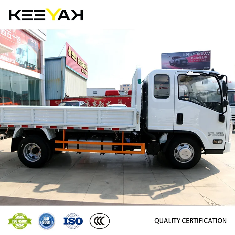 Грузовой автомобиль ISUZU npr 4x2 190 ЛД/РД грузовой забор дизельный грузовик 7 тонн 10 бортовой заводская цена на продажу
