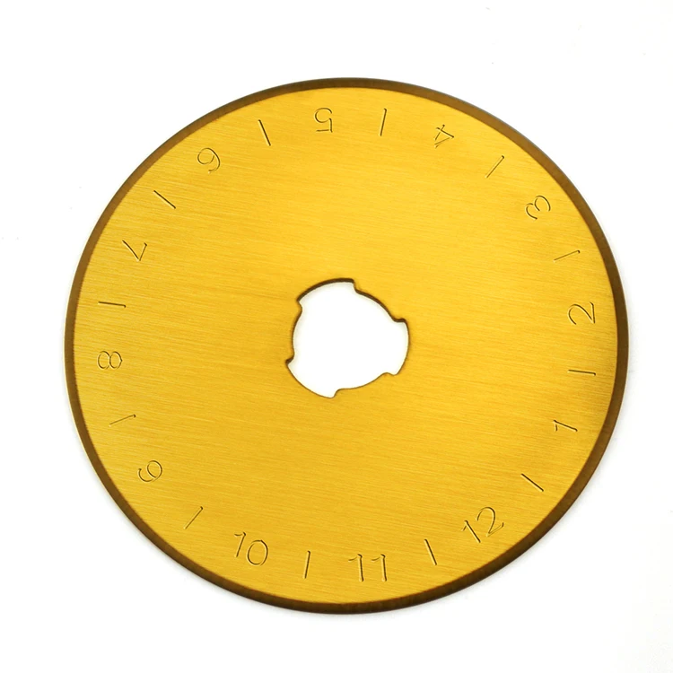 Factory Directly Durable Tool Steel SKS 7 45mm Rotary Cutter Blades fits OLFA DAFA for Quilting Scrapbooking Sewing