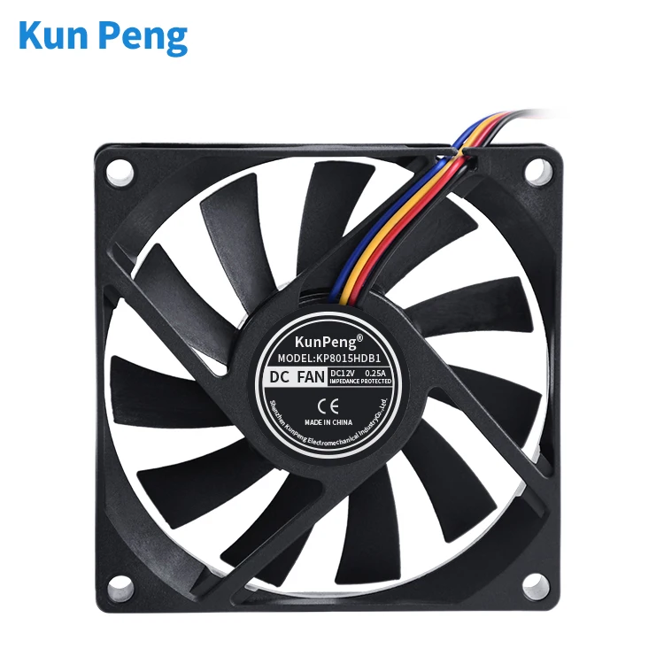 80x80x15mm 3inch 12v 24v dc brushless PWM FG 8cm 8015 pc cooling fan for computer,microwave oven,tv