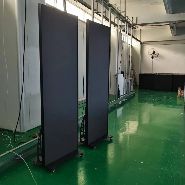 Sign HD Full Color USB WIFI Control Video Digital Indoor LED Poster Screen Player LED Poster Display For Shopping Mall Events