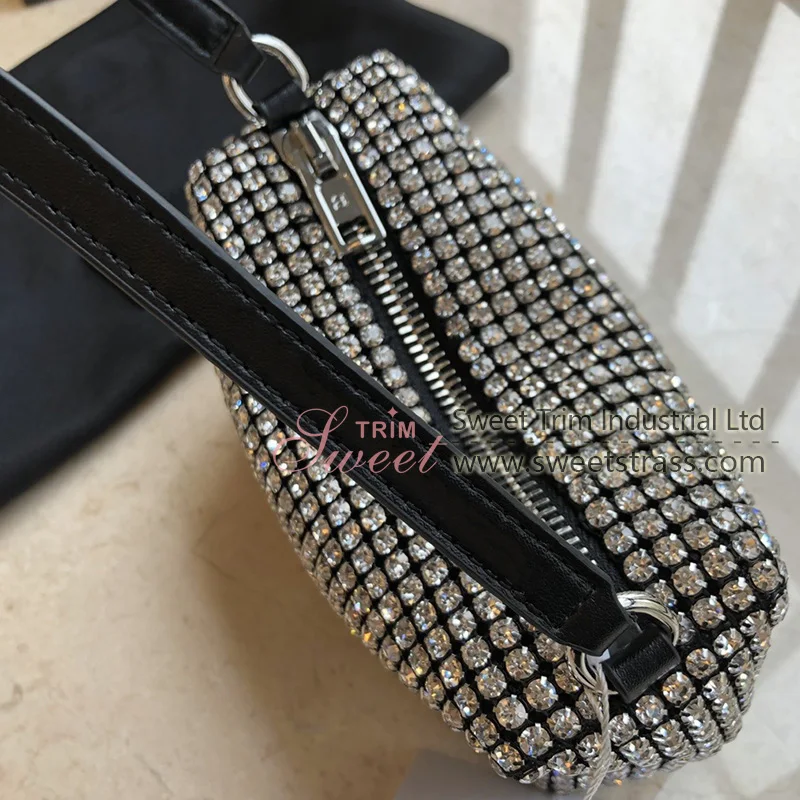 Arrival Luxury Women crystal rhinestone hand bags full crystal lady bags