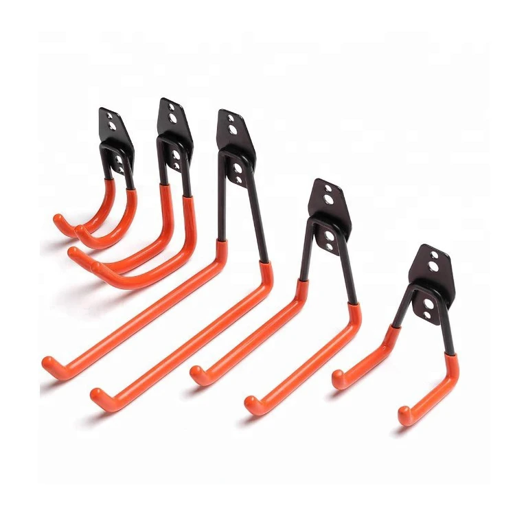 Лидер продаж Amazon, сверхмощные гаражные крючки, стальной инструмент для гаража, настенные крючки для крепления, крючки для хранения в гараже