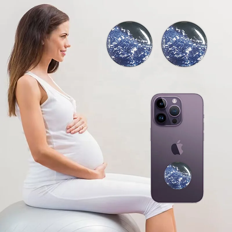 Hoonni Terahertz Energy EMF Protection Quantum Shield Negative Ions Bio Energy Anti Radiation Phone Sticker
