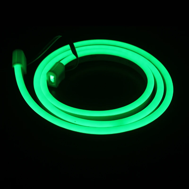 Outdoor IP68 Waterproof 3000K 4000K Warm White LED Neon Flex Hose Light 24V