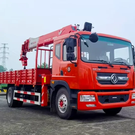 8 тонн dongfeng грузовик с краном на продажу