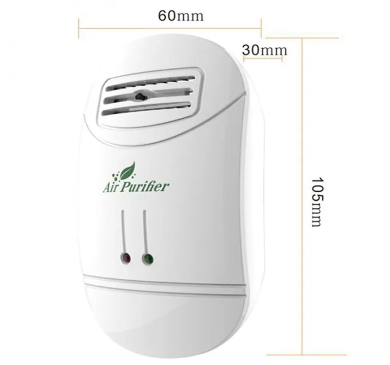 Factory direct wholesale hot sale negative ion air purifier PM2.5 dust removal purifier portable mini negative ion purifier