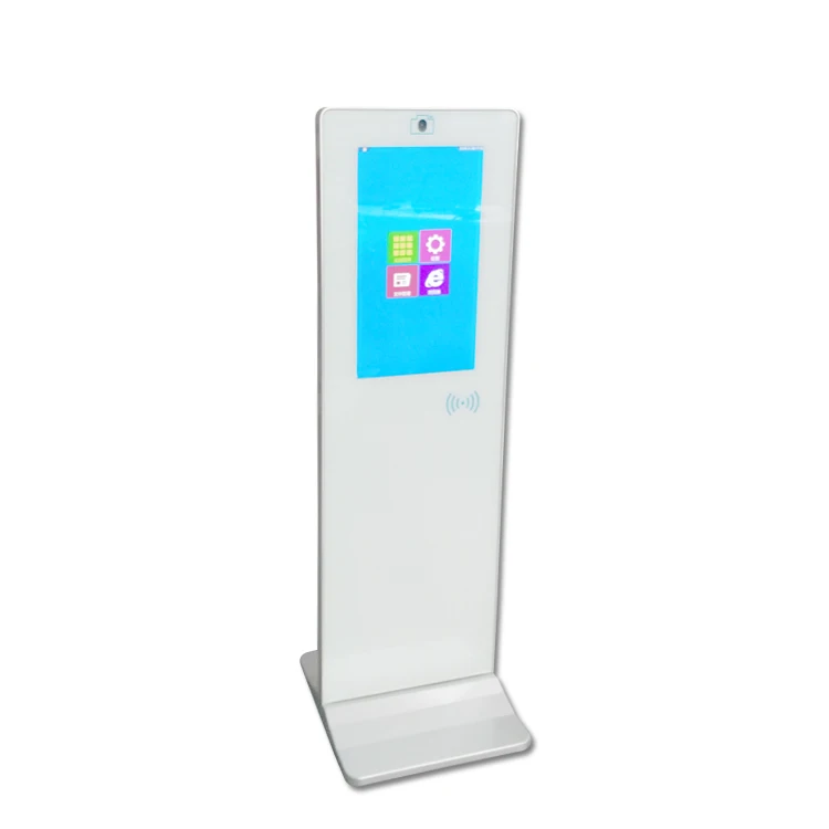 Self service station android system touch screen kiosk interactive NFC card self checkout kiosk stand