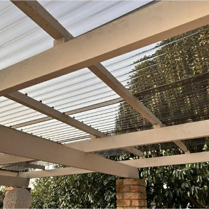 Unbreakable Polycarbonate Greenhouse Plastic Transparent Roof Pc Polycarbonate Corrugated Sheet