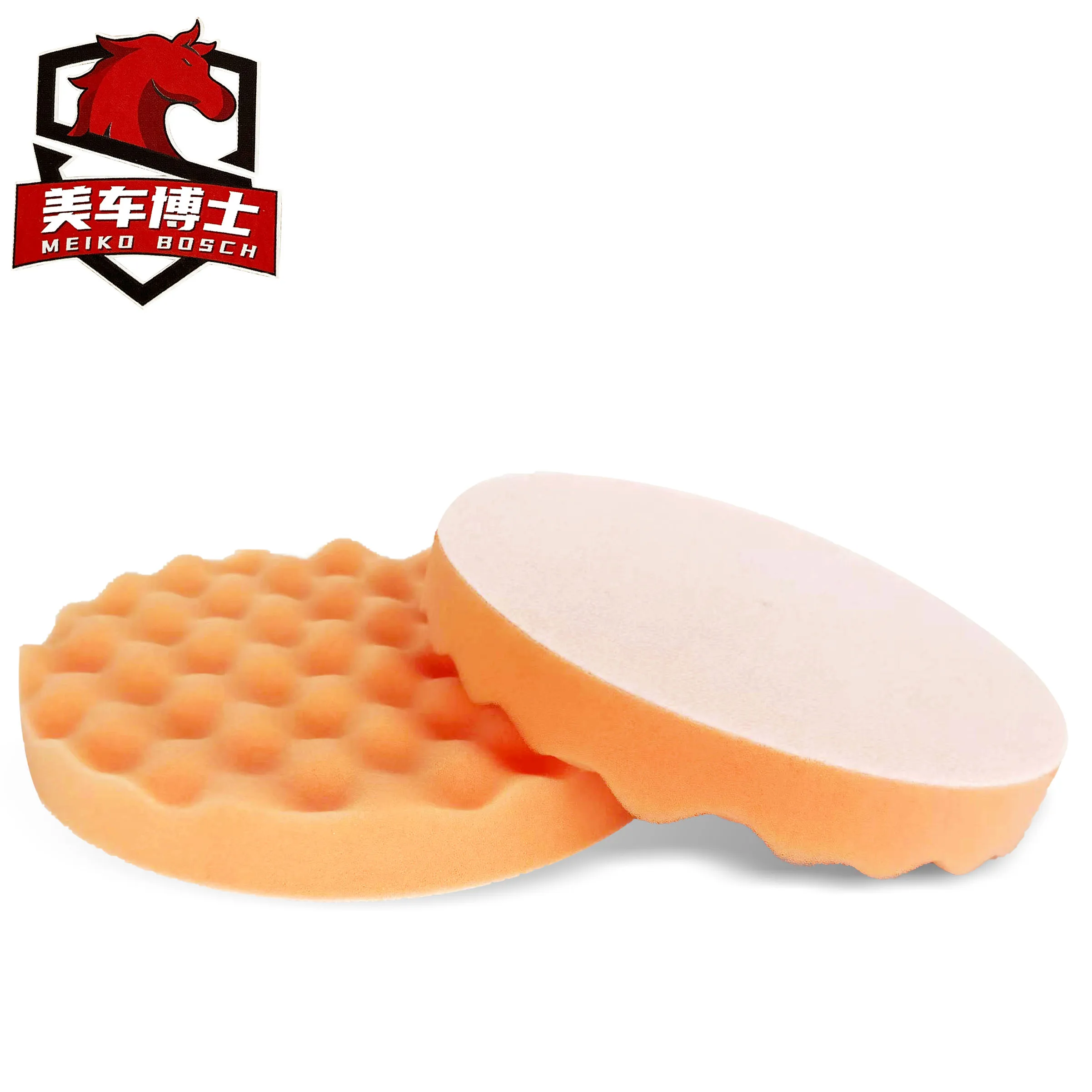 8 inch wave medium cut foam polishing pads sponge car care tools polishing pad for  automatic waxing Car polish