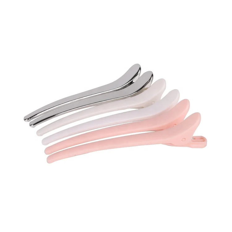 
Barrette Hair Clips Duck Teeth Bows Crocodile Plastic Non-Slip Duckbill Clips Alligator Hair Barrettes Pins for Women Girls 