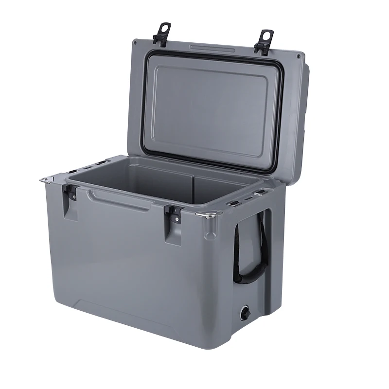 Wholesale manufacture outdoor camping insulated rotomolded cooler with custom logo printing